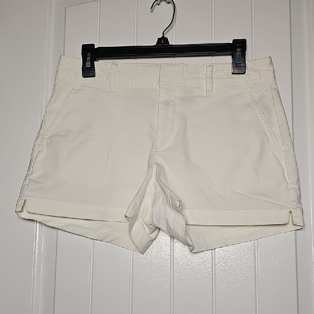 GAP Sz 4 Women's Off-White Bermudas - Picture 12 of 12
